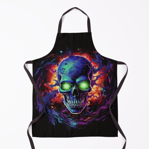 Item preview, Fire Skull Head designed and sold by Obsidian Ink by Wilshire.