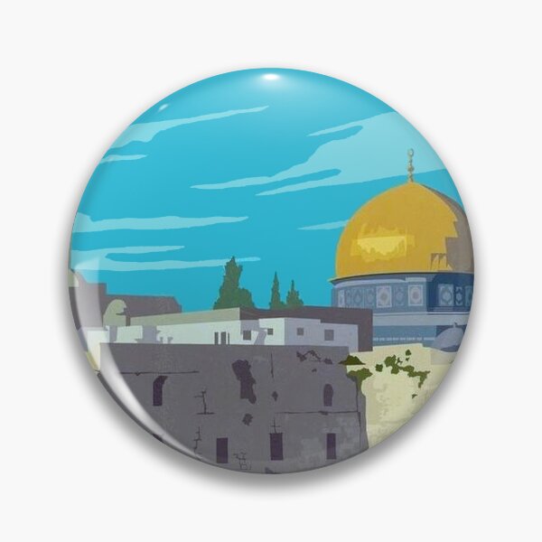 Item preview,  JERUSALEM ISRAEL : Vintage Western Wall Travel Advertising Print designed and sold by posterbobs.