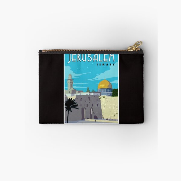 Item preview,  JERUSALEM ISRAEL : Vintage Western Wall Travel Advertising Print designed and sold by posterbobs.