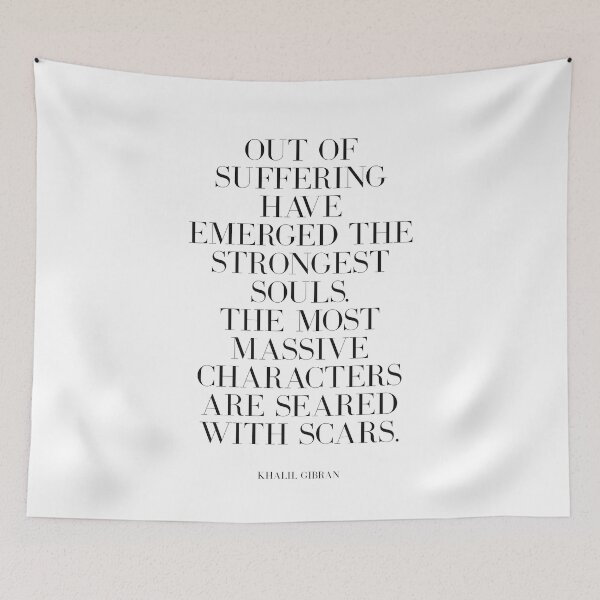 Item preview, Out of suffering have emerged strongest souls quote designed and sold by Paigaam.