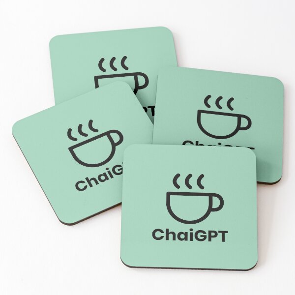 Item preview, ChaiGPT - Chai Tea - ChatGPT Style (Black) designed and sold by SallySunday.