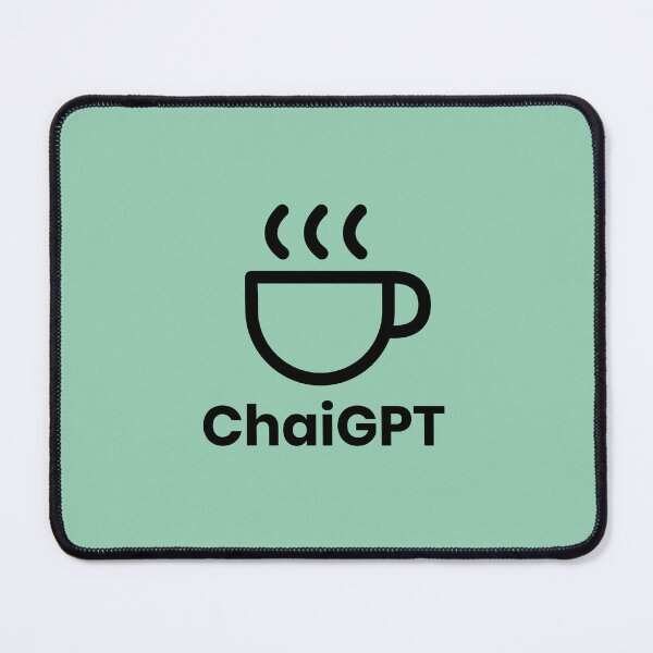Item preview, ChaiGPT - Chai Tea - ChatGPT Style (Black) designed and sold by SallySunday.