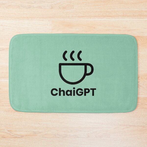 Item preview, ChaiGPT - Chai Tea - ChatGPT Style (Black) designed and sold by SallySunday.
