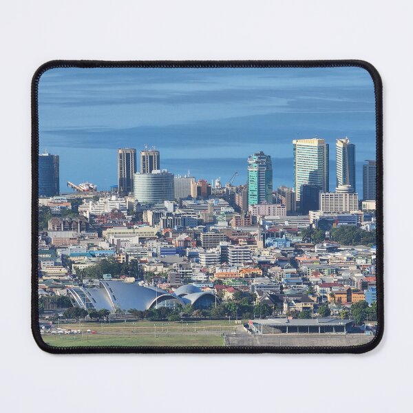 Item preview, Arial View of the City of Port of Spain designed and sold by OnlyMarcAnthony.