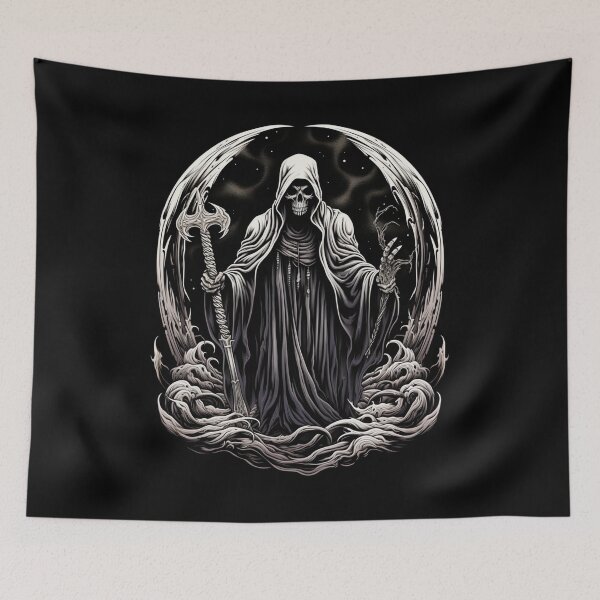Item preview, Halloween Death  Skull  - Dominic designed and sold by MarcinCollie.