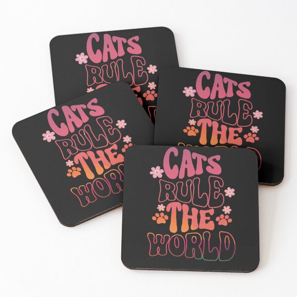 Item preview, Cats Rule The World designed and sold by PetSafari.