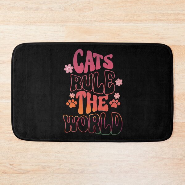 Item preview, Cats Rule The World designed and sold by PetSafari.