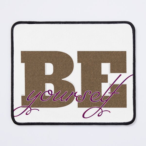 Item preview, BE yourself logo vector designed and sold by NOON tee gallery.