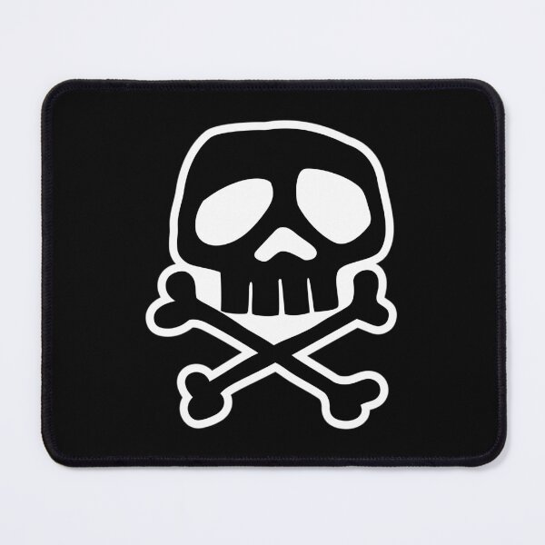 Item preview, Old School Punk Rock Skull (black) designed and sold by muskitt.