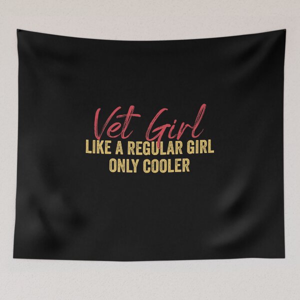 Item preview, Vet Girl Like a Regular Girl Only Cooler  - Veterinarian Gift designed and sold by Amineharoni.