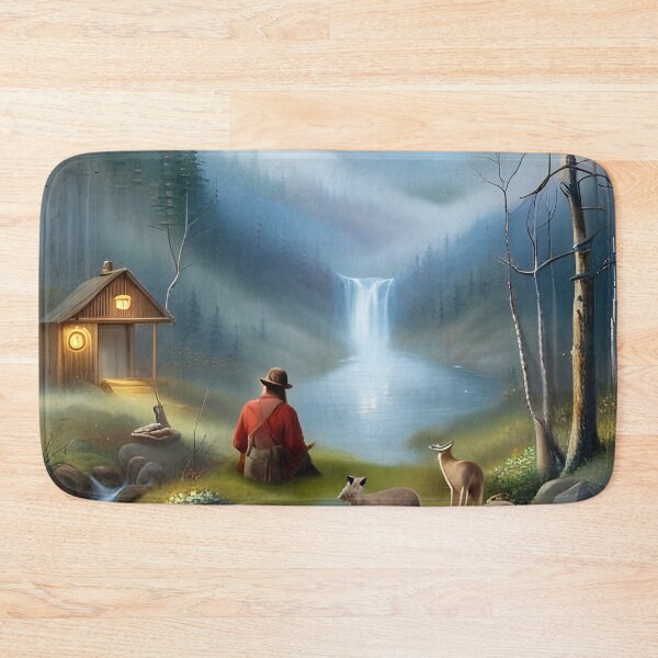 Item preview, A Quiet Day at Tom's Pond designed and sold by IrishBarbarian.