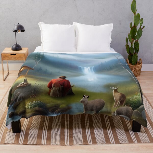 Item preview, A Quiet Day at Tom's Pond designed and sold by IrishBarbarian.