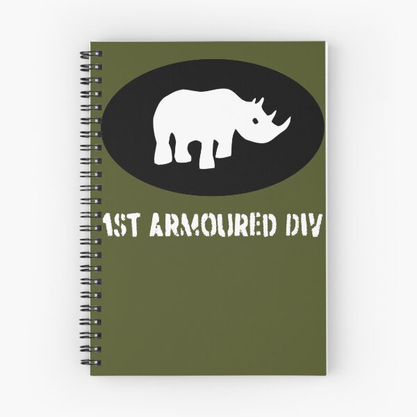 Artikelvorschau, 1. Panzerdivision, britische Armee im 2. Weltkrieg entworfen und verkauft von Bear Cave Designs.