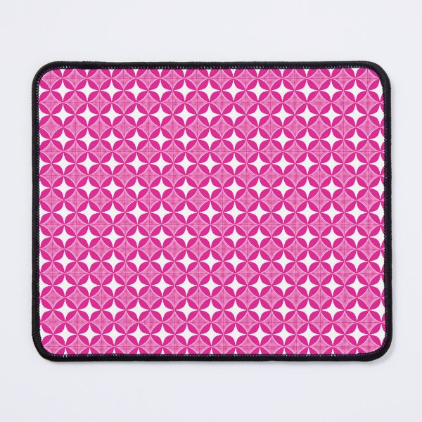 Item preview, Geometric stars - Hot pink and white designed and sold by itsggdesigns.