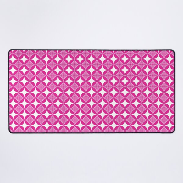 Item preview, Geometric stars - Hot pink and white designed and sold by itsggdesigns.