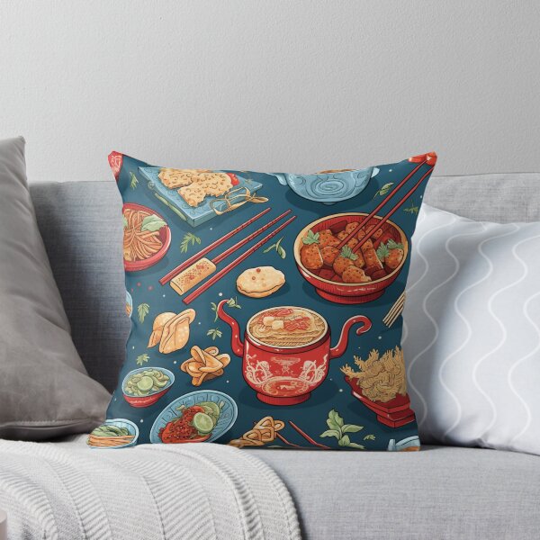 Item preview, Chinese food pattern designed and sold by SmileshareShop.