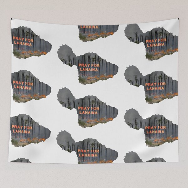 Item preview, Lahainas Phoenix Prayer: Renewal Amidst Wildfires Glow designed and sold by EmeraldeaArt.