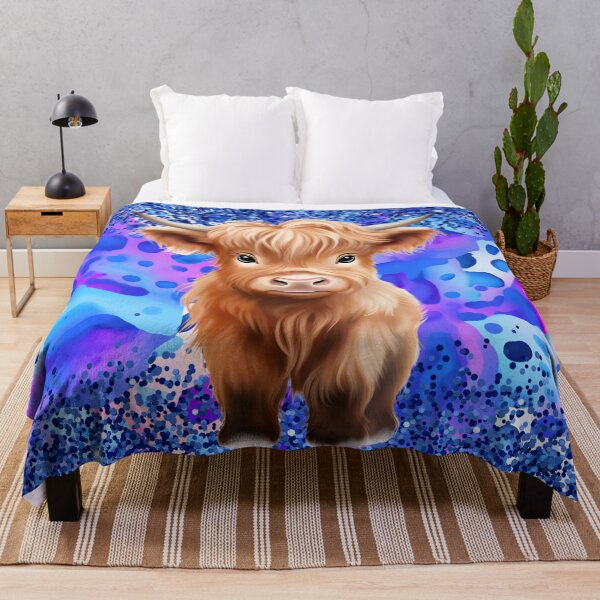 Item preview, Baby Highland Cow Glitter Design designed and sold by JDWCreations.