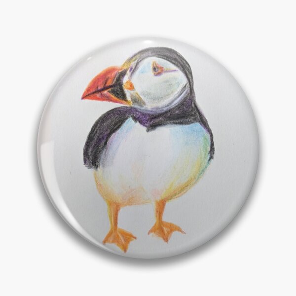 Item preview, Puffin - drawing with color pencils designed and sold by acdlart.