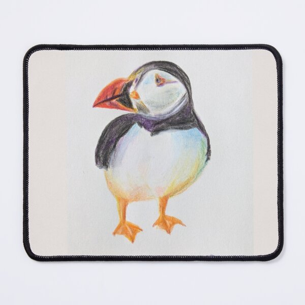 Item preview, Puffin - drawing with color pencils designed and sold by acdlart.