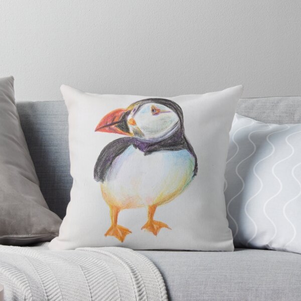 Item preview, Puffin - drawing with color pencils designed and sold by acdlart.