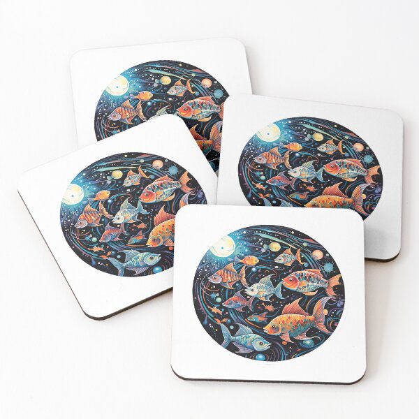 Item preview, Magic fish swim in the sky designed and sold by abmkf.