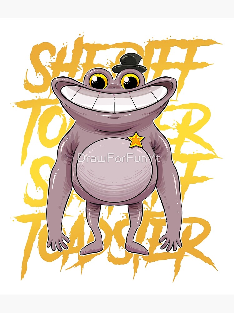 STL file Sheriff Toadster FROM GARTEN OF BANBAN 2, FAN ART