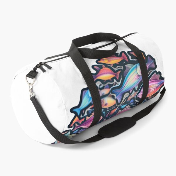 Item preview, Multi-colored fish lie in a pile designed and sold by abmkf.