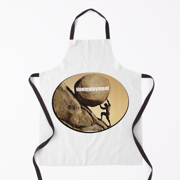 Item preview, Sisyphus and the cycle of unemployment designed and sold by Politici.