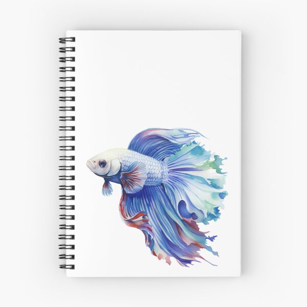 Item preview, Betta Splendens Watercolor Fish designed and sold by SchorlCraft.