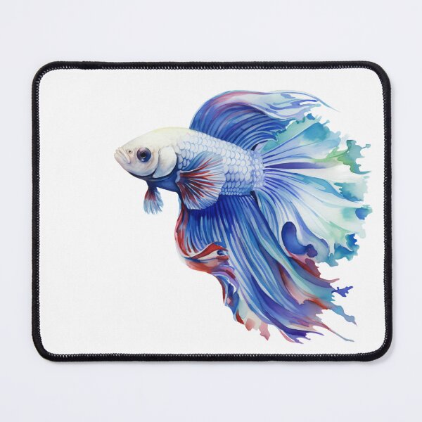 Item preview, Betta Splendens Watercolor Fish designed and sold by SchorlCraft.