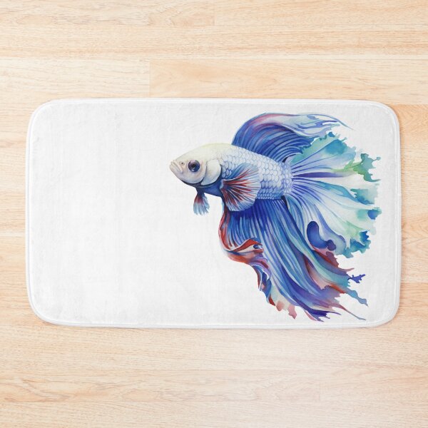 Item preview, Betta Splendens Watercolor Fish designed and sold by SchorlCraft.