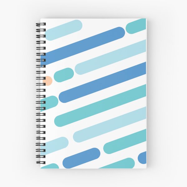Item preview, Soft blue diagonal lines for a pretty pattern designed and sold by HelenDBVickers.