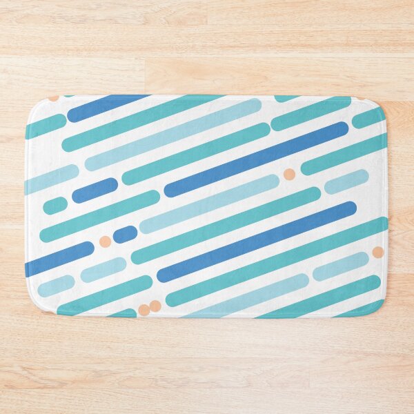 Item preview, Soft blue diagonal lines for a pretty pattern designed and sold by HelenDBVickers.