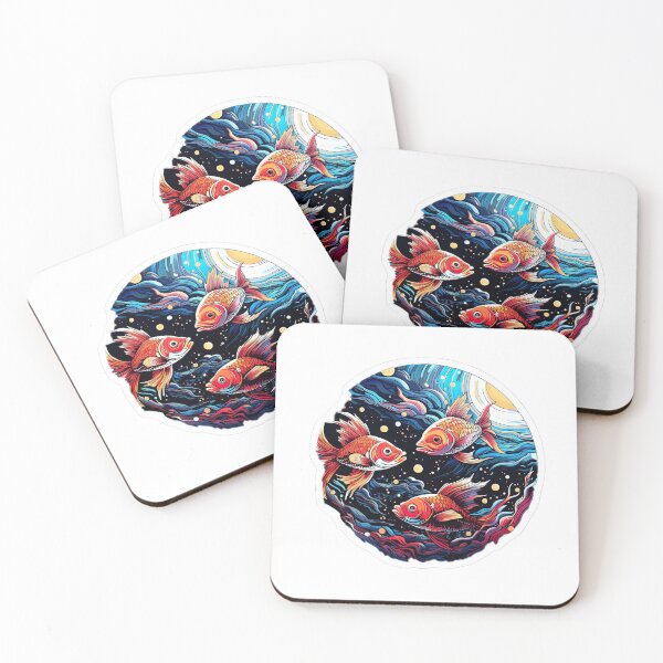 Item preview, Fish in dark water designed and sold by abmkf.