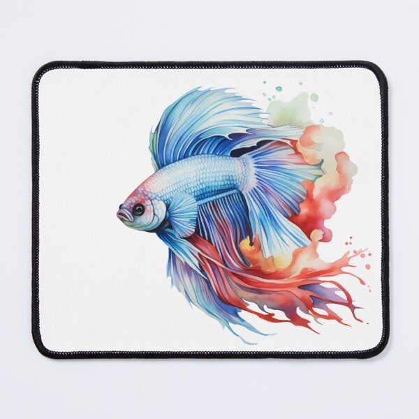 Item preview, Betta Splendens Watercolor Fish designed and sold by SchorlCraft.