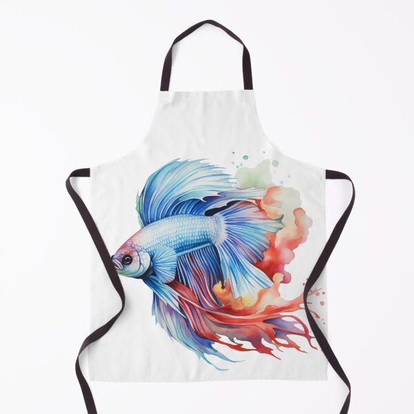 Item preview, Betta Splendens Watercolor Fish designed and sold by SchorlCraft.