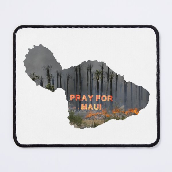 Item preview, From Ashes to Healing: Prayers for Maui Amidst Wildfires - pray for Maui designed and sold by EmeraldeaArt.
