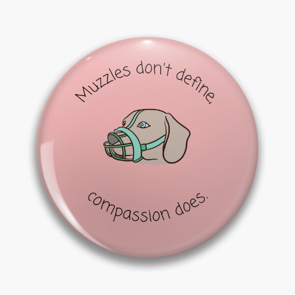 Item preview, Muzzles don't define, compassion does designed and sold by kookycomet.