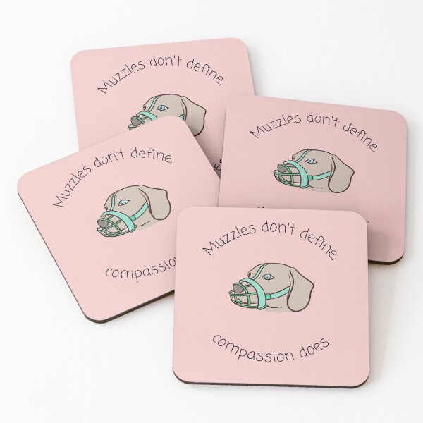 Item preview, Muzzles don't define, compassion does designed and sold by kookycomet.