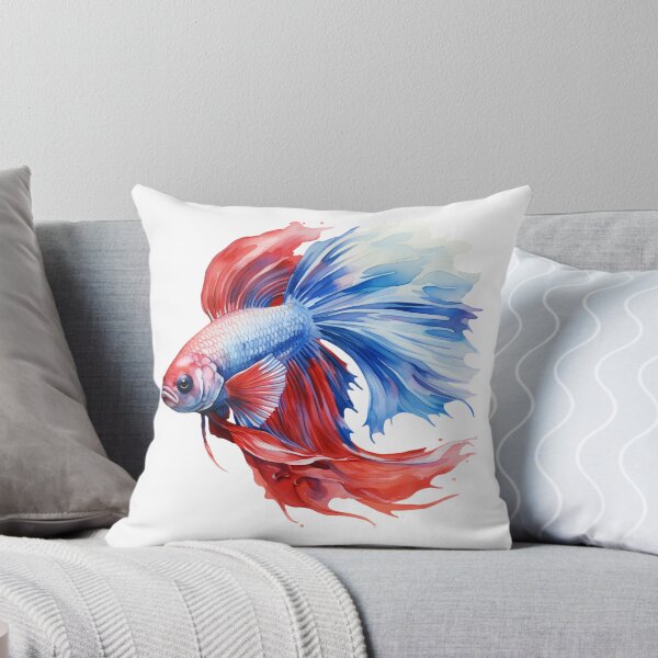 Item preview, Betta Splendens Watercolor Fish designed and sold by SchorlCraft.