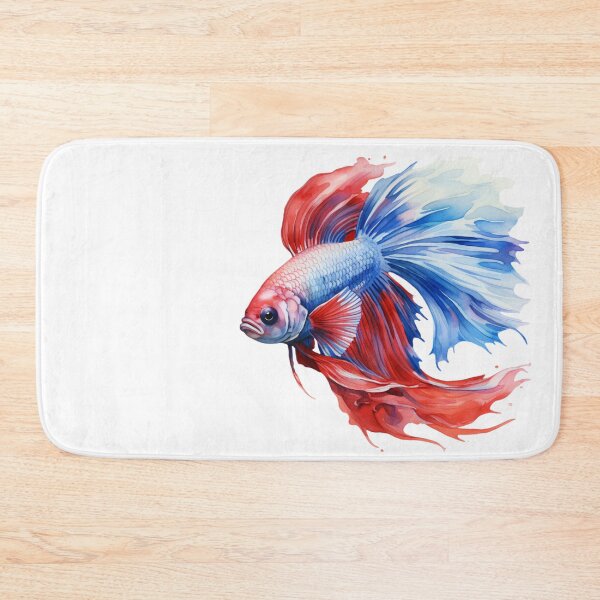 Item preview, Betta Splendens Watercolor Fish designed and sold by SchorlCraft.