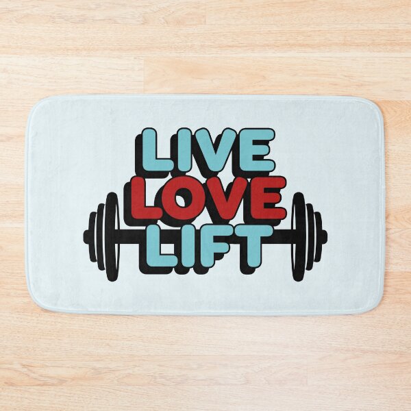 Item preview, Live, Love, Lift, weightlifting design designed and sold by Eenig.