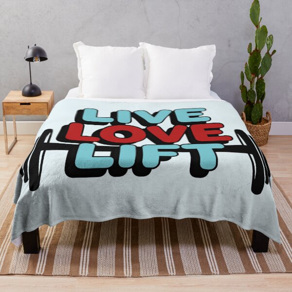 Item preview, Live, Love, Lift, weightlifting design designed and sold by Eenig.