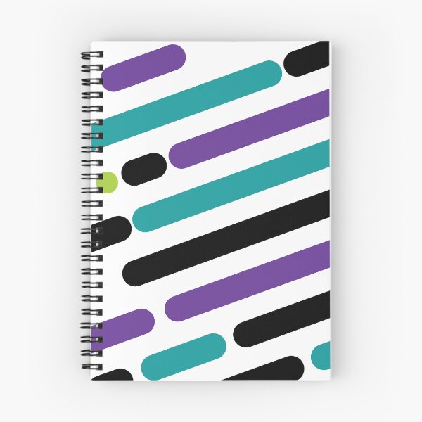 Item preview, teal and  purple diagonal lines designed and sold by HelenDBVickers.