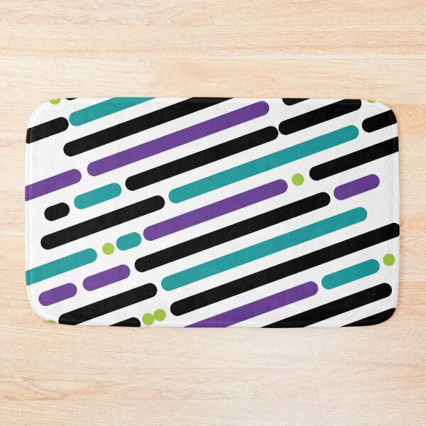 Item preview, teal and  purple diagonal lines designed and sold by HelenDBVickers.