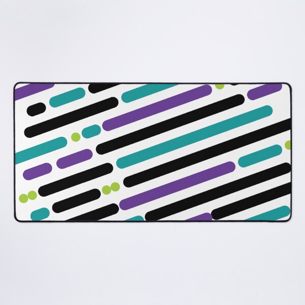Item preview, teal and purple diagonal lines designed and sold by HelenDBVickers.