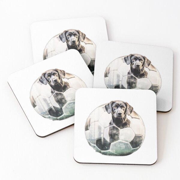 Item preview, Perro de fútbol 01 designed and sold by MySportsArt.
