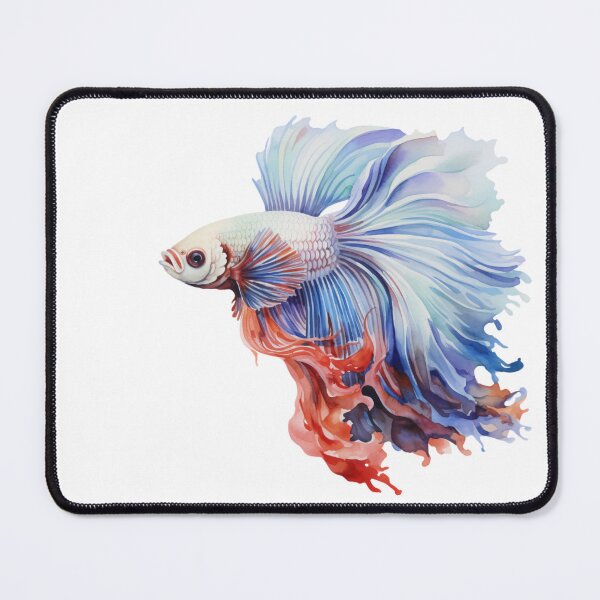 Item preview, Betta Splendens Watercolor Fish designed and sold by SchorlCraft.