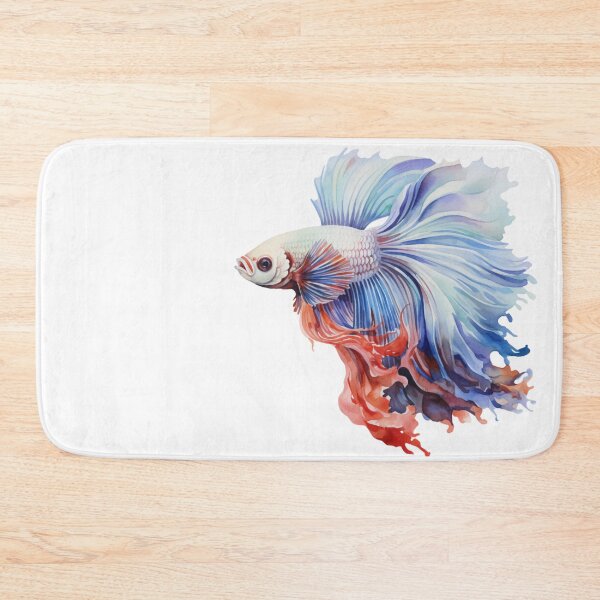 Item preview, Betta Splendens Watercolor Fish designed and sold by SchorlCraft.